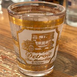 NWOT Detroit Shot Glass